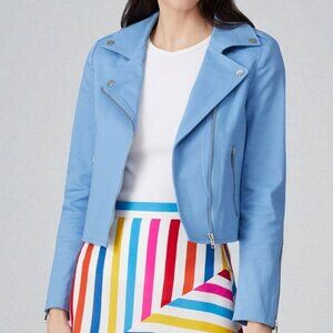 Color Me Courtney Dennis Biker Jacket Size 4